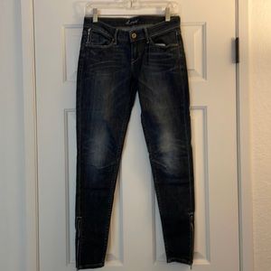 Levi’s Skinny Jeans w/ Ankle Zippers